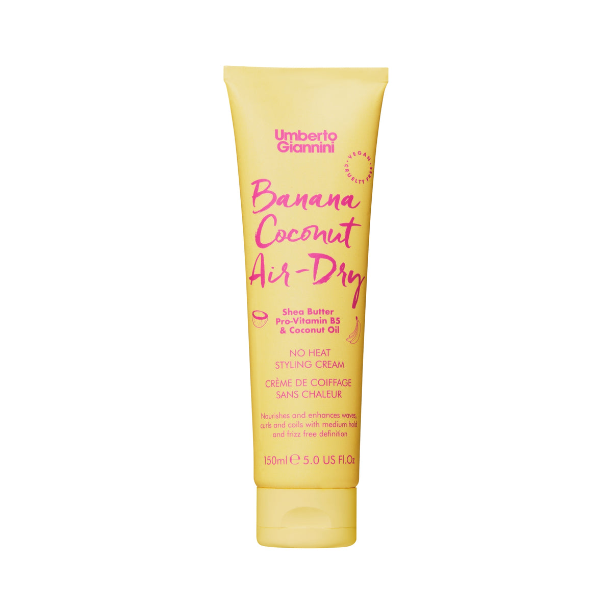 Banana Coconut Air-Dry Isısız Bukle Belirginleştirici Krem
