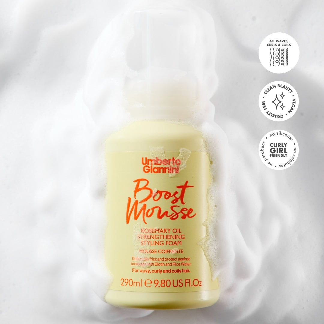 Strong Curls Güçlendirici Biberiye Yağlı Bukle Şekillendirici Köpük