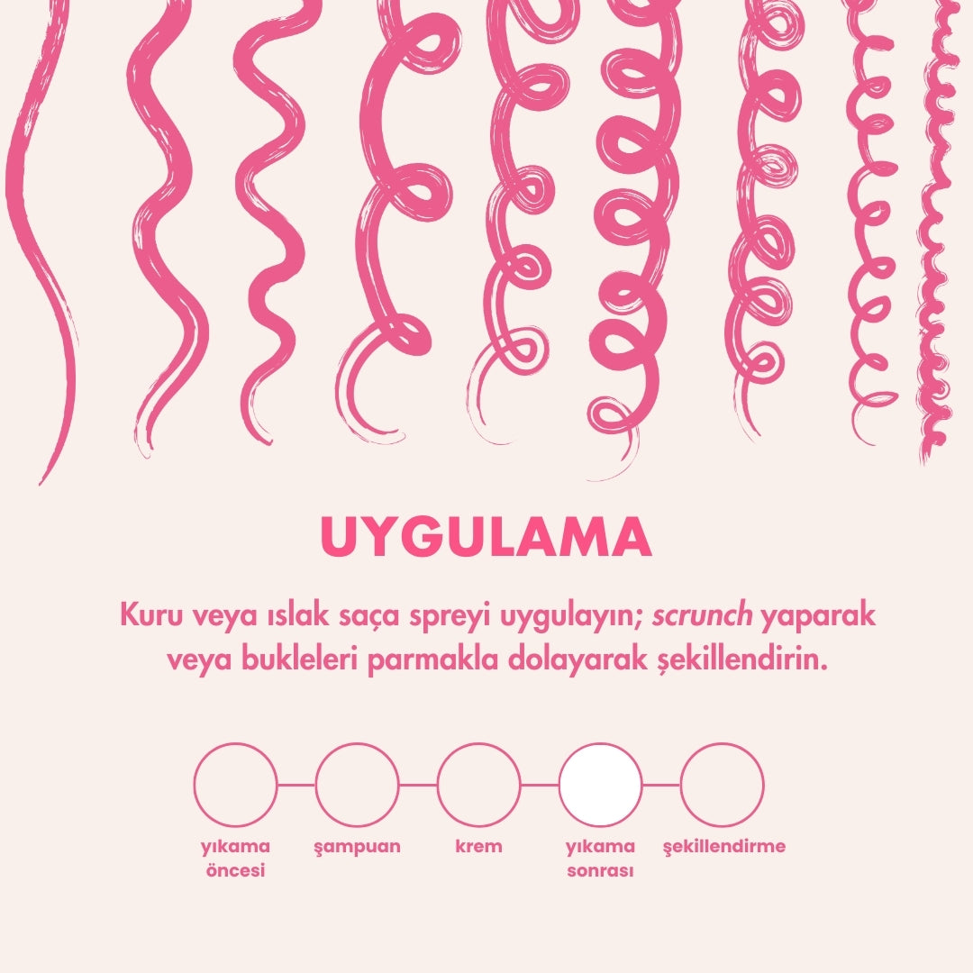 Curl Jelly Refresh Bukle Yenileyici Canlandırıcı Sprey