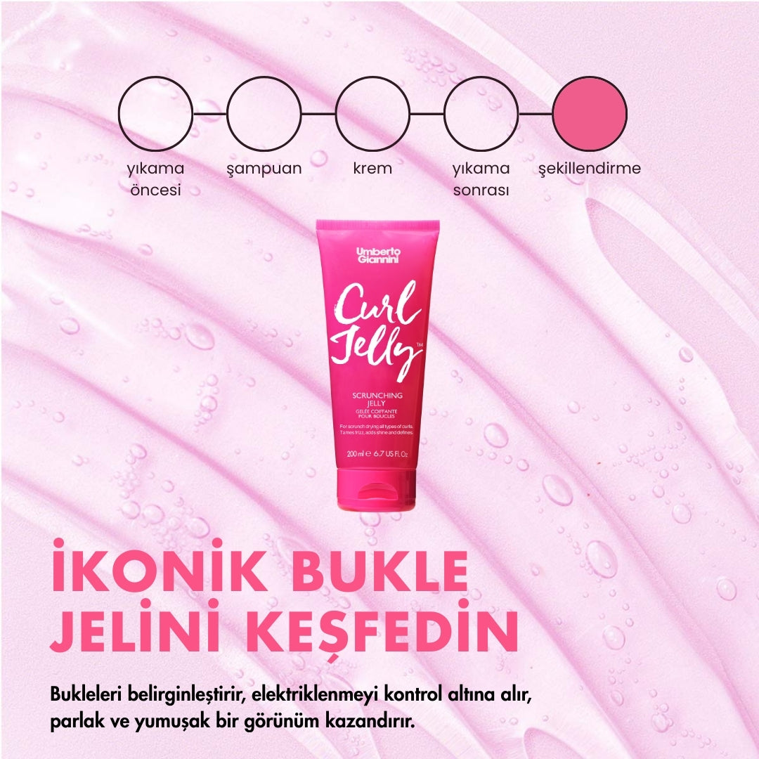 Curl Jelly Bukle Belirginleştirici Şekillendirici Jel