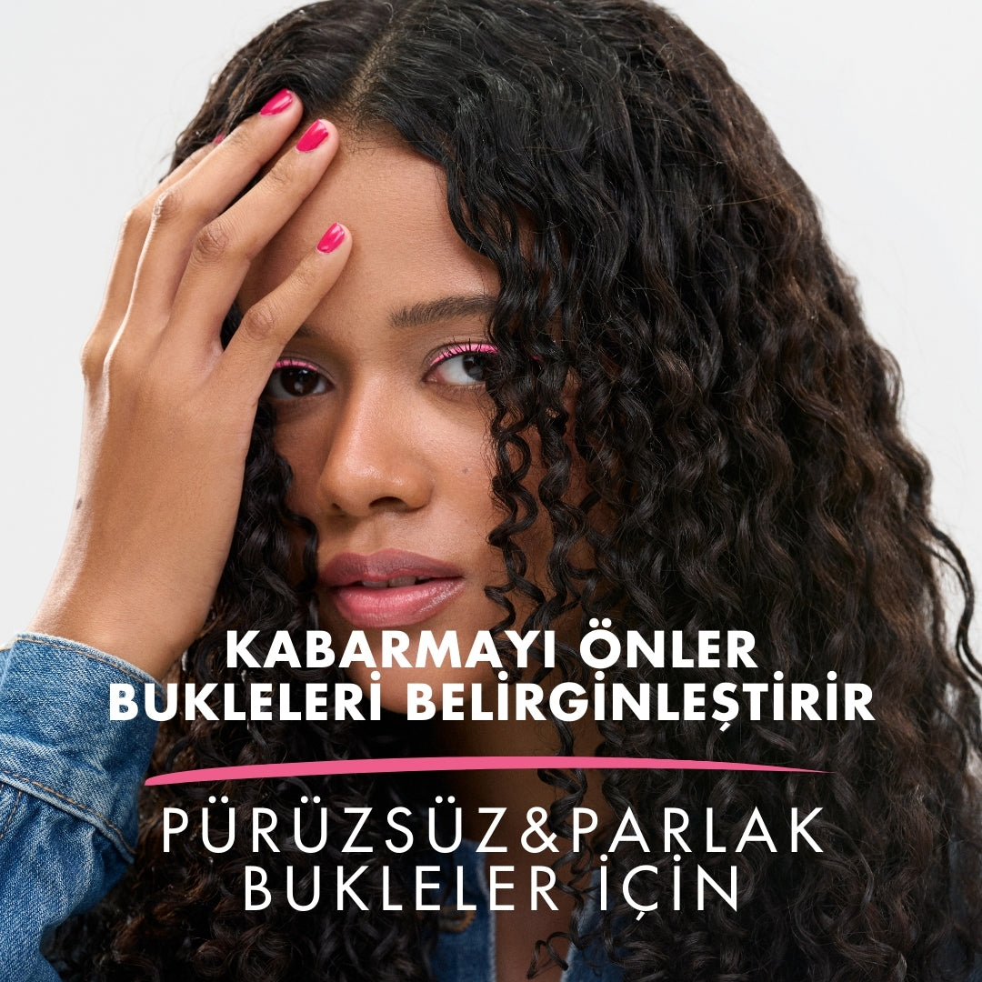 Curl Jelly Parlaklık Veren Durulanmayan Bukle Bakım Balmı