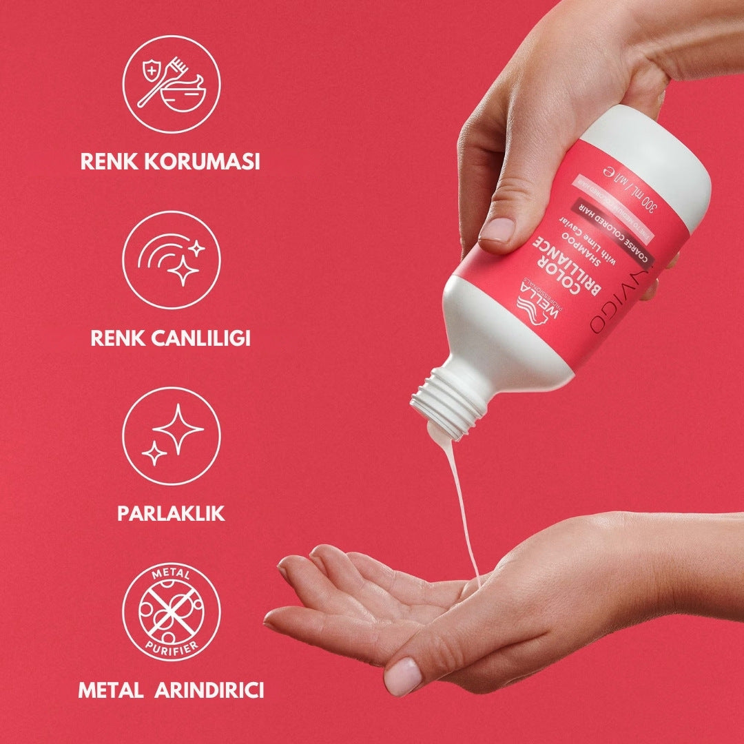 Invigo Color Brilliance İnce Telli Saçlar İçin Renk Canlandırıcı Şampuan