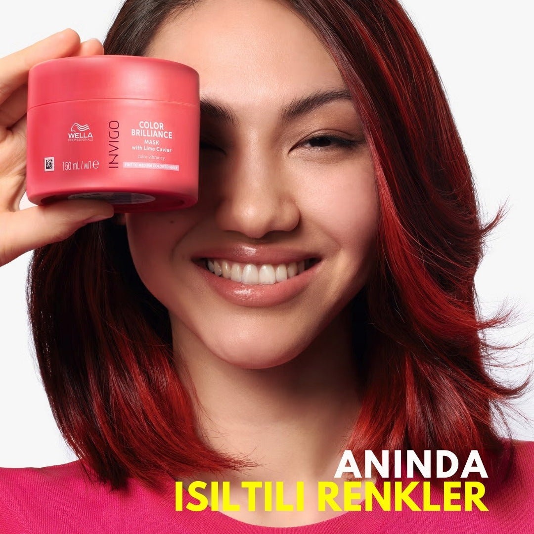 Invigo Color Brilliance İnce Telli Saçlar için Renk Canlandırıcı Saç Maskesi 150 ml