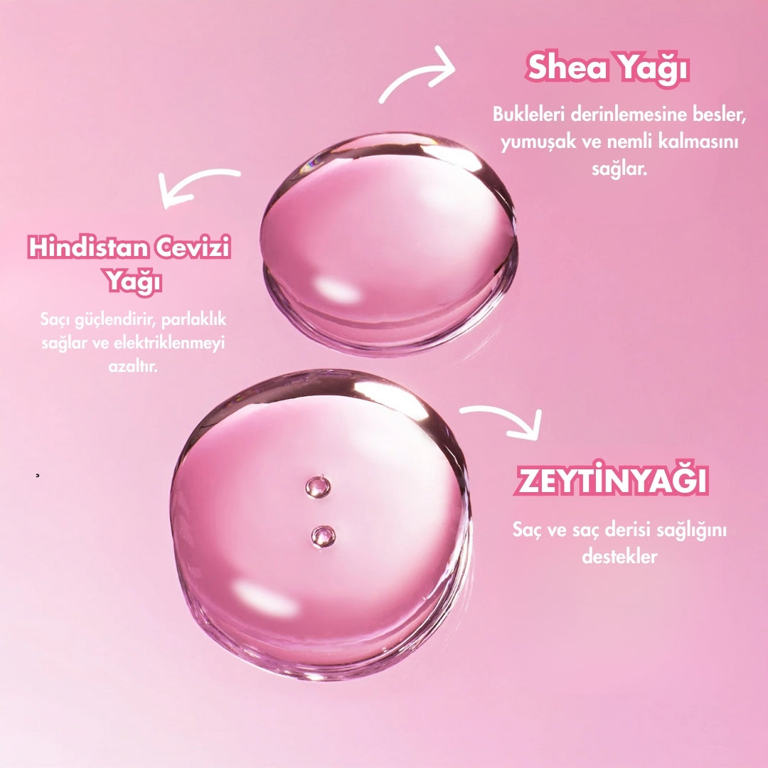 Coconut & Shea Bukle Güçlendirici Saç Yağı