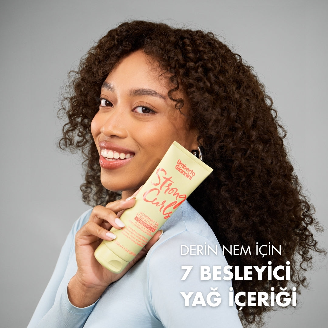 Strong Curls Güçlendirici Biberiye Yağlı Bukle Kremi