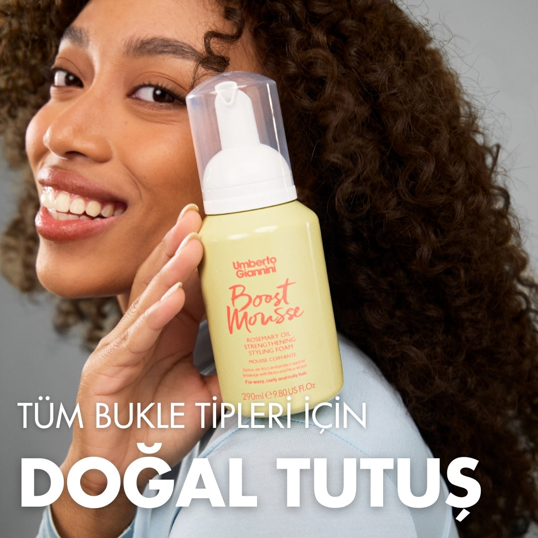 Strong Curls Güçlendirici Biberiye Yağlı Bukle Şekillendirici Köpük