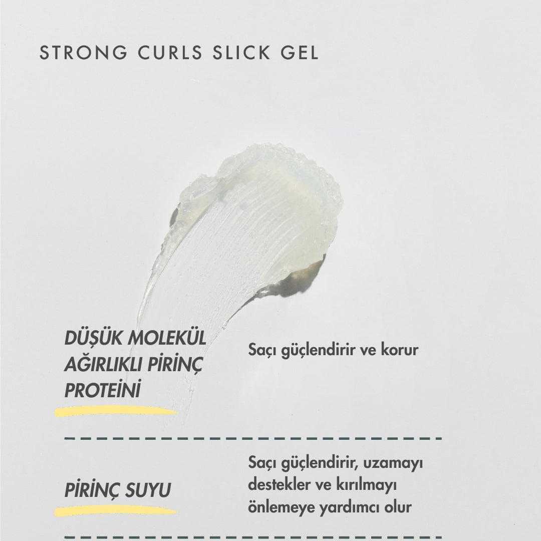 Strong Curls Pürüzsüzleştirici Şekillendirici Jel