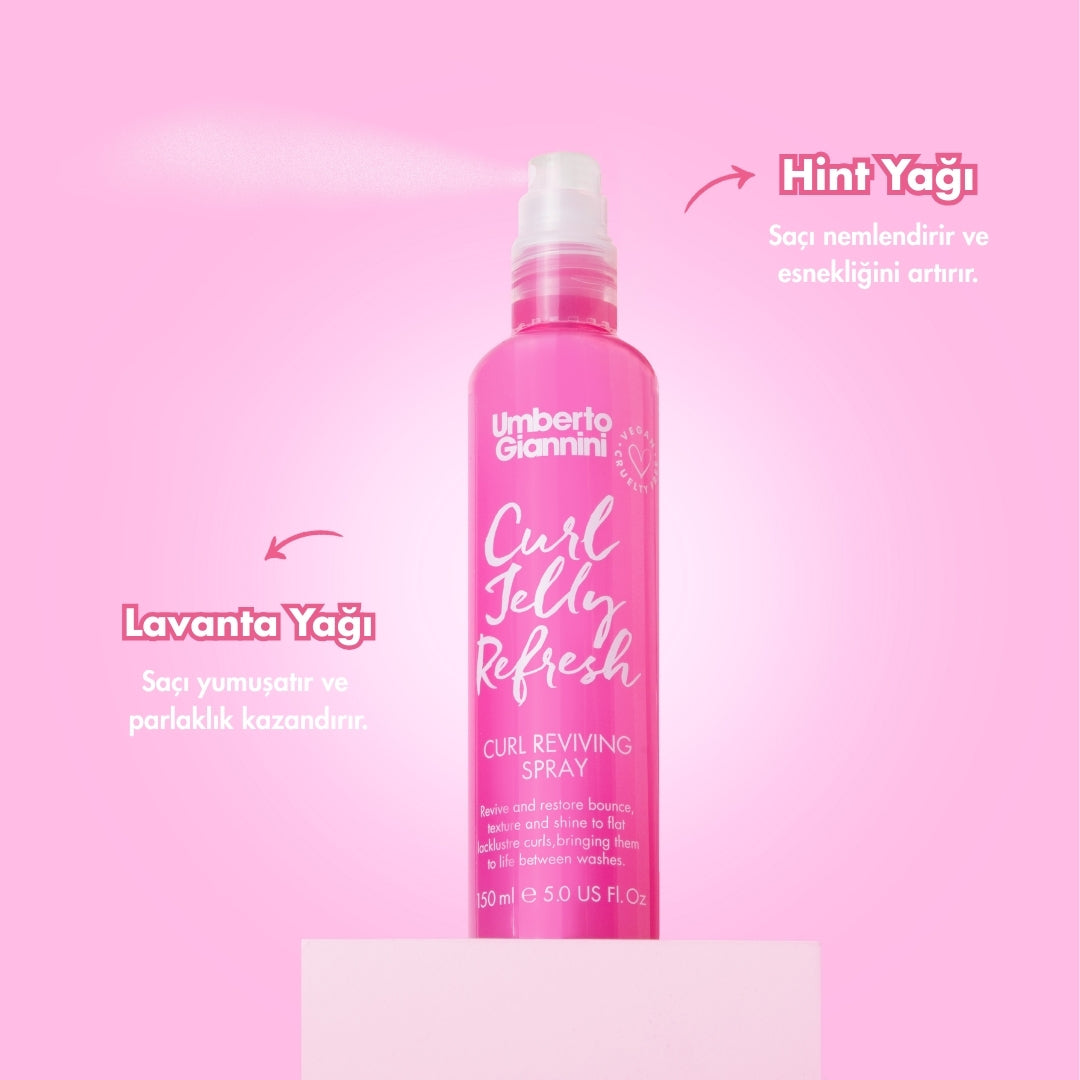 Curl Jelly Refresh Bukle Yenileyici Canlandırıcı Sprey