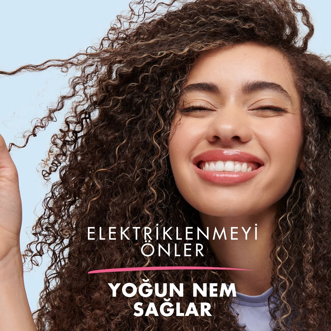 Thirsty Curls De-Frizzer Anında Elektriklenme Karşıtı Nemlendirici Krem