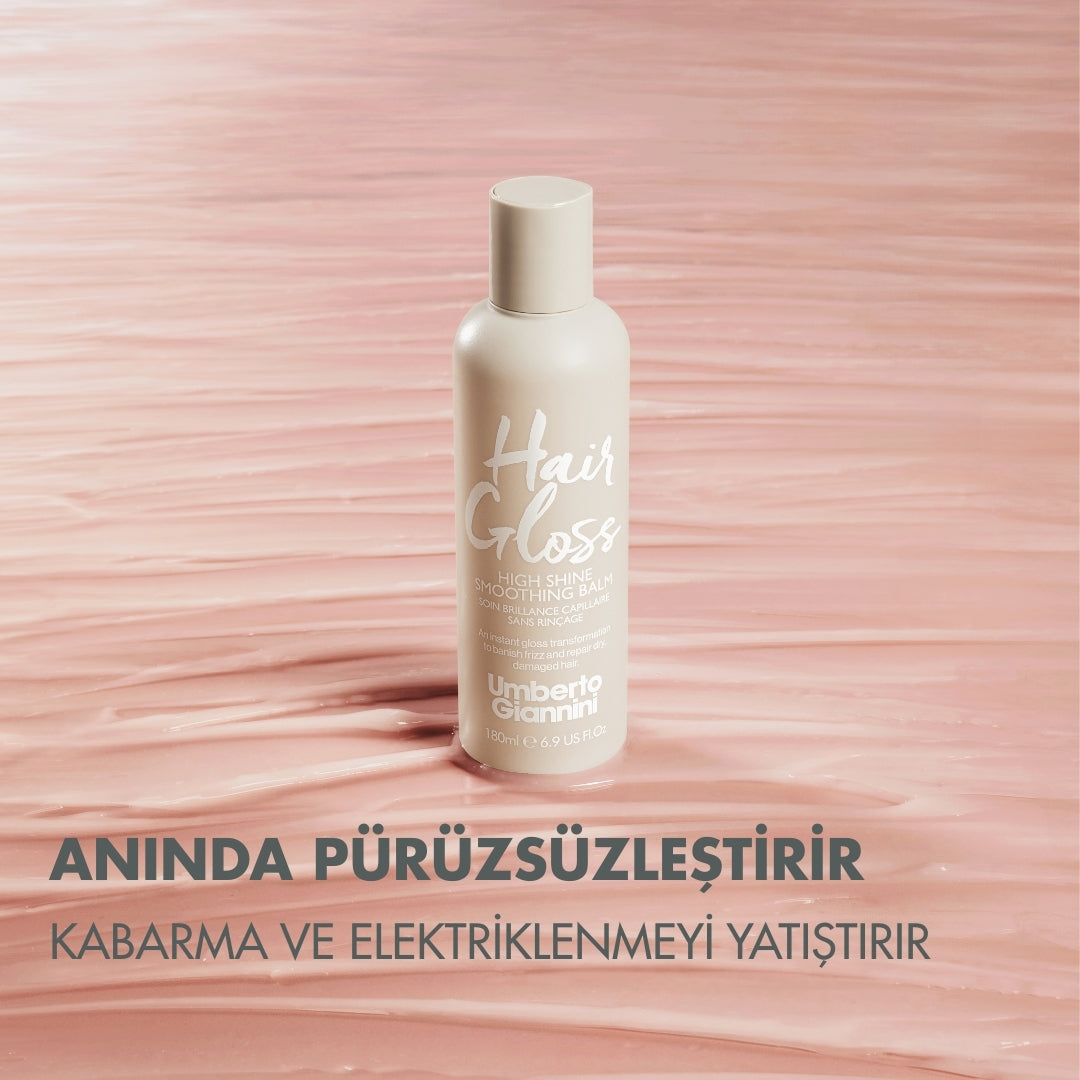 Hair Gloss Yüksek Parlaklık Veren Pürüzsüzleştirici Saç Balmı