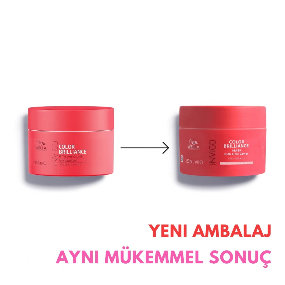 Invigo Color Brilliance İnce Telli Saçlar için Renk Canlandırıcı Saç Maskesi 150 ml