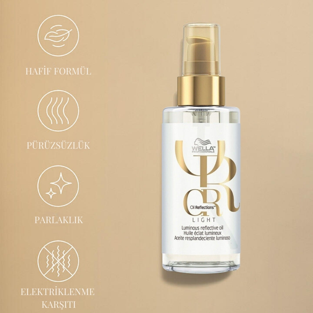 Oil Reflections Light İnce Telli Saçlar İçin Saç Bakım Yağı 100 ml